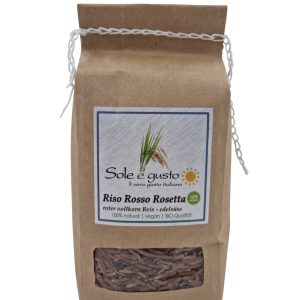 Riso Rosso Rosetta – roter Vollkorn Reis – edelsüss – 500g