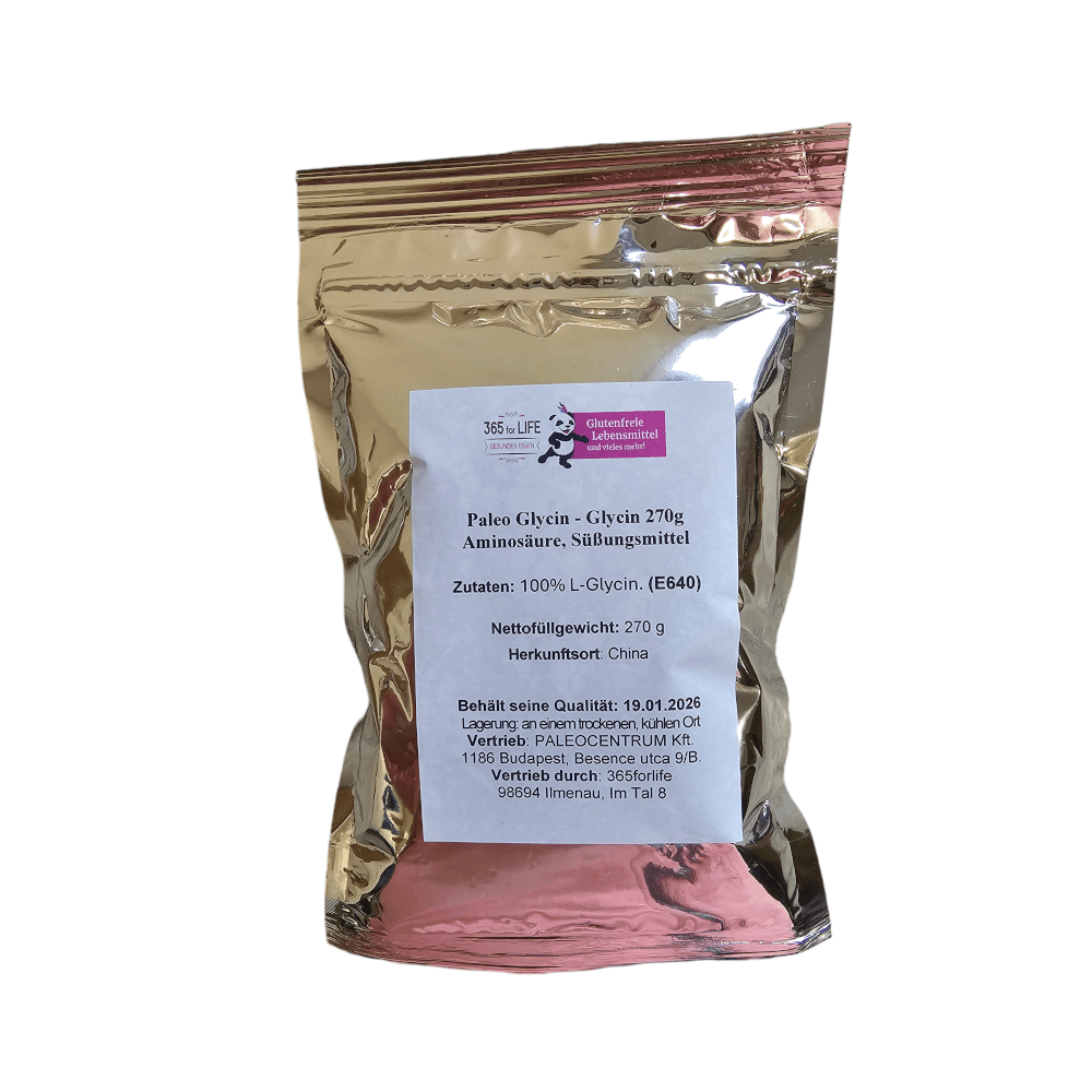 Paleo Glycin – Glycin 270g Aminosäure, Süßungsmittel