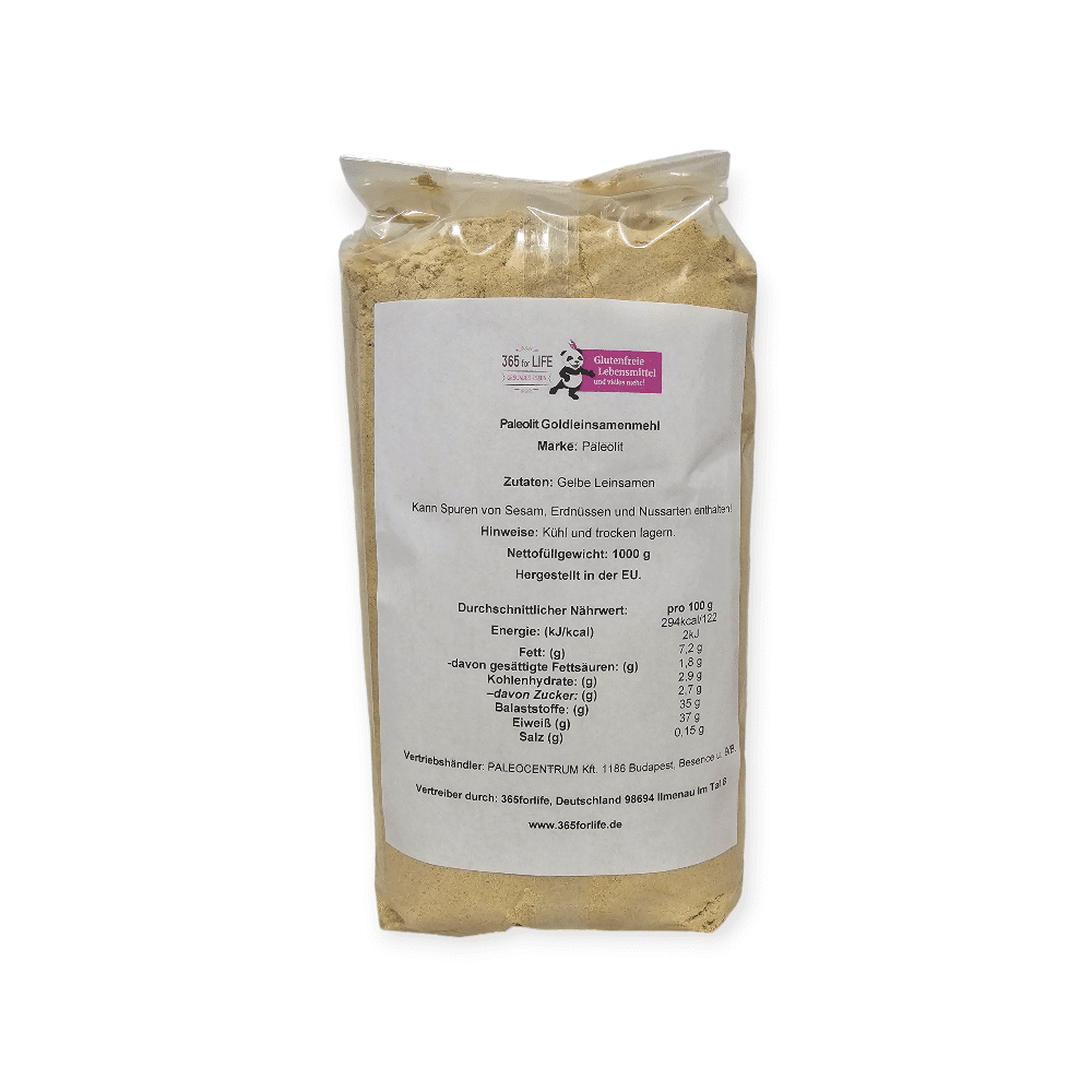 Goldleinsamenmehl teilentölt 3×1000 g | Keto – Bild 3