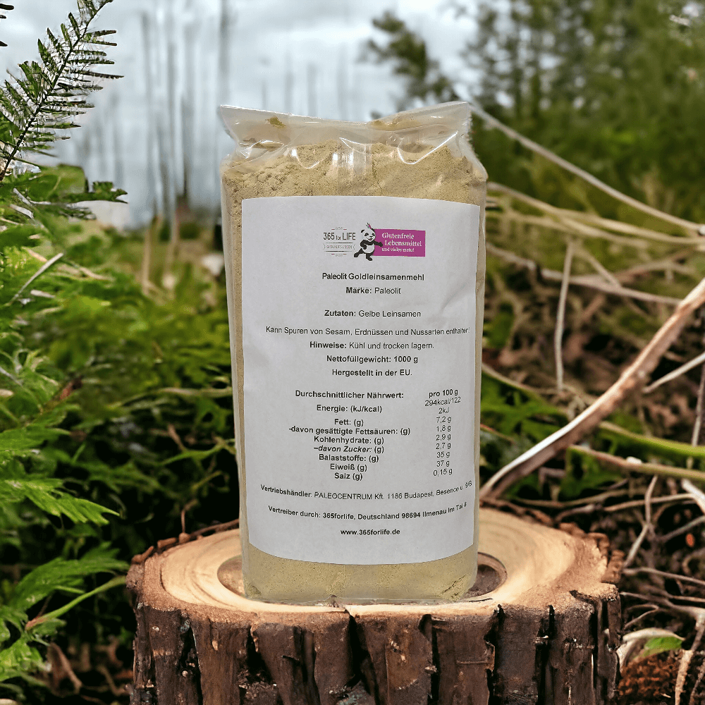 Goldleinsamenmehl teilentölt 3×1000 g | Keto – Bild 4