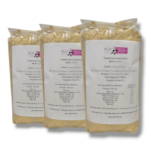 Goldleinsamenmehl teilentölt 3×1000 g | Keto