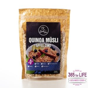 Quinoa Müsli Apfel-Zimt (Glutenfrei) 200 g