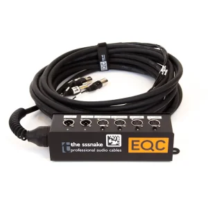 Audio Multicore 4x XLR3M > XLR3F, 2x XLR3F > XLR3M 13m