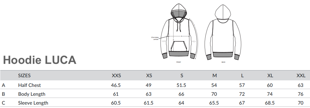 Hoodie LUCA „barfuss am Strand“ in khaki (unisex) – Bild 5