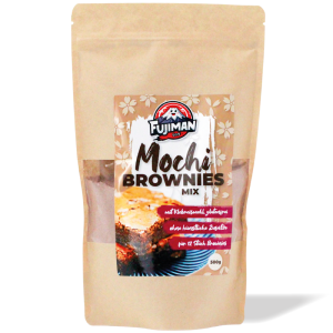 Mochi Brownies Mehl 500g (Backmischung für saftige Schoko-Brownies mit Klebreismehl), Fujiman