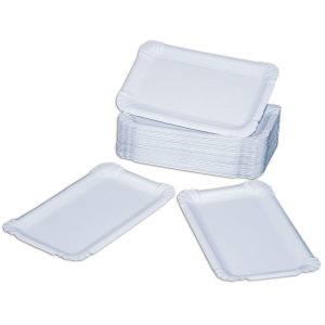 Pappteller 10 x 16 cm 250 Stück per Pack
