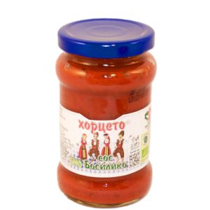 Bio Basilikum-Sauce „Hortzeto“, 310 g