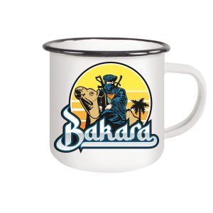 BAKARA Emaille Becher