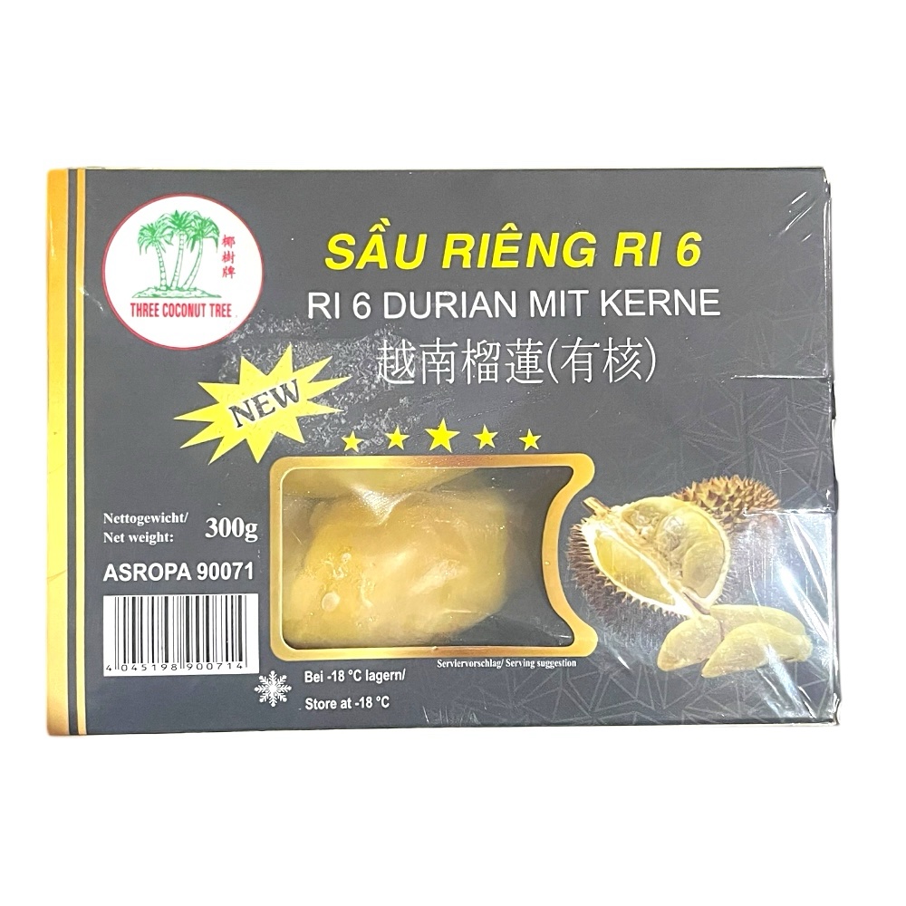 Durian-Fleisch(Sầu Riêng Hạt) mit Samen 300g